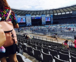 味スタ1階スタンド眺め画像付