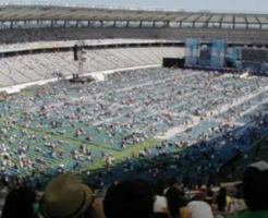 味の素スタジアム2階席スタンド見え方