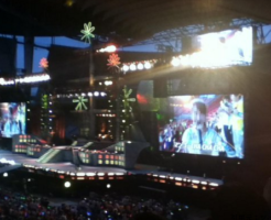 豊田スタジアムスタンド1階席見え方