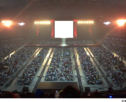 札幌ドーム座席見え方スタンド2階ステージ正面