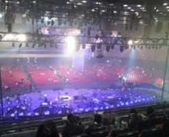 大阪城ホールスタンド2階席見え方眺め