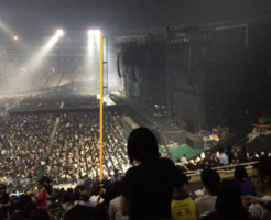 ヤフオクドームステージ右横左横スタンド1階見え方