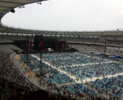 味スタ2階スタンド見え方B'zコンサート