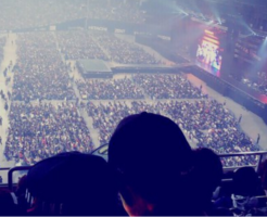 ナゴヤドーム2階見え方眺めBIGBANGステージ近く